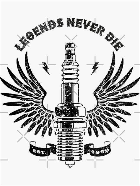 Legends Never Die Sticker For Sale By Cleo089 Redbubble