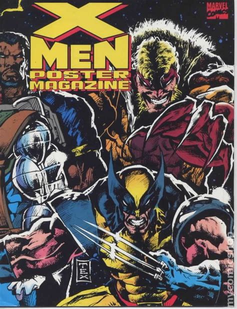 X-Men Poster Magazine (1992) comic books