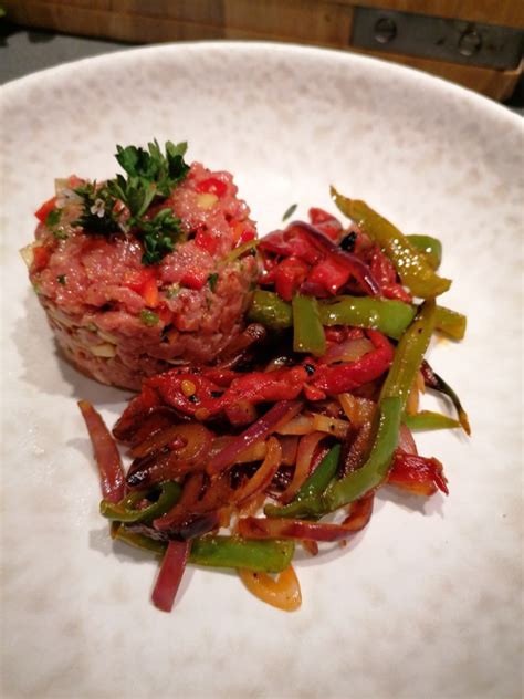 Tartare de veau façon Axoa Cuisine et Tradition