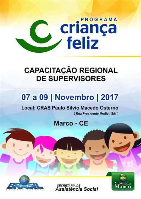 Programa Primeira Infancia No Suas Criança Feliz Em Relação Crianças