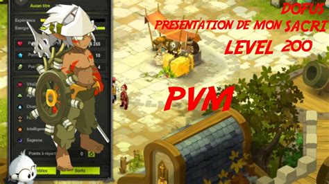 Dofus Presentation De Mon Sacri Pvm Youtube