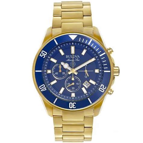 Leil O Joias Vip Rel Gio Masculino Bulova Marine Star Anal Gico