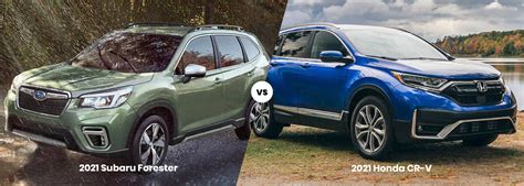 2021 Subaru Forester Vs Honda Cr V Capitol Subaru