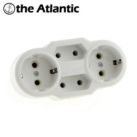 European Type Conversion Plug 1 To 4 Way Eu Standard Power Adapter