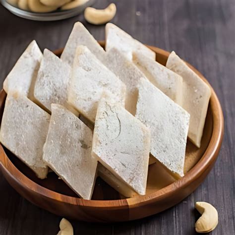 Premium Cashew Mix Sweets Kaju Katli Barfi Sweet For Weddings Home