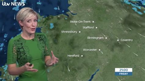 West Midlands Weather Dry And Clear Tonight Showers Tomorrow Itv