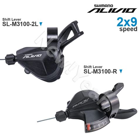 Shimano Alivio M X Speed Groupset With Shifter Sl M L And Sl