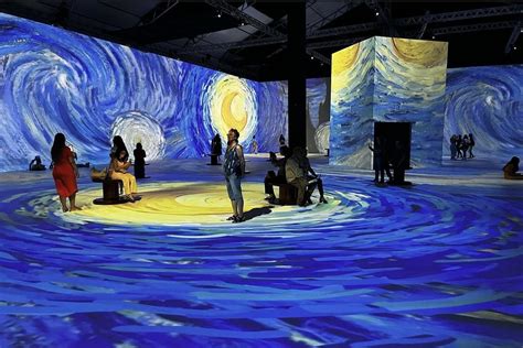 Últimos dias da exposição imersiva de Van Gogh em Curitiba Muralzinho