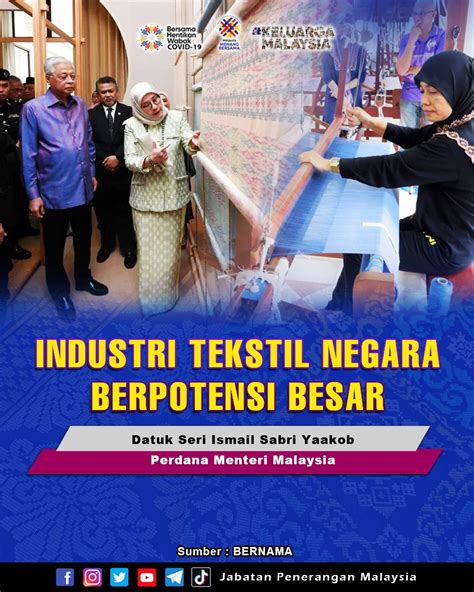 INDUSTRI TEKSTIL NEGARA BERPOTENSI BESAR – Portal Rasmi Jabatan ...