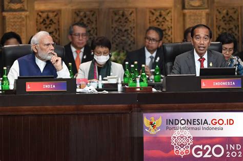 Indonesia Go Id Di Pertemuan Sesi Ketiga Ktt G Presiden Jokowi