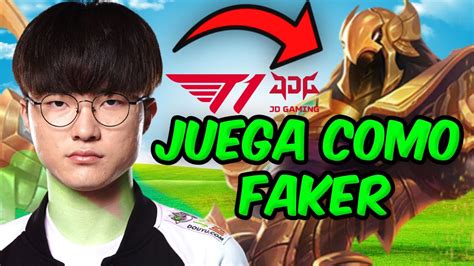 Aprende A Jugar Azir Como Faker Posicionamiento Challenger Youtube