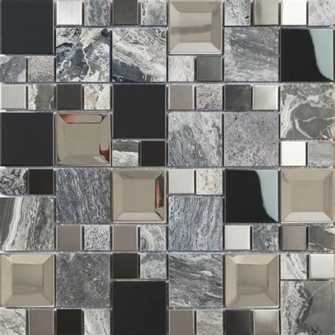 Grey mosaic tiles | Mosaic wall tiles | Mosaic wall tiles, Grey mosaic tiles, Wall tiles