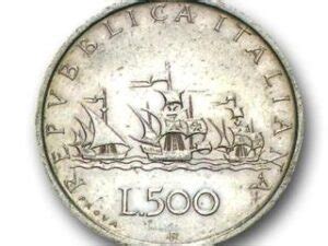 Hai le vecchie 500 lire con le Caravelle sbagliate Il valore è