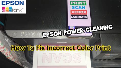 Paano Ayusin Ang Kulay Sa Epson Printer How To Fix Incorrect Missing