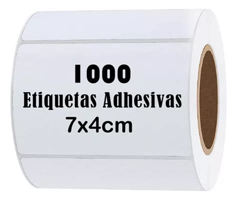 Rollo Etiqueta Adhesiva Termica X Cm Env O Gratis