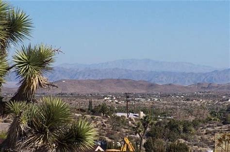 Yucca Valley View California Desert Valley View Yucca Valley