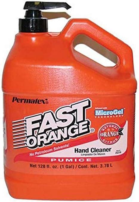 Amazon Fast Orange Permatex Pumice Lotion Hand Cleaner With