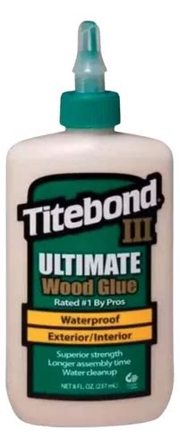 Cola Titebond Ultimate Iii Madeira Marcenaria Luthieria Mercadolivre