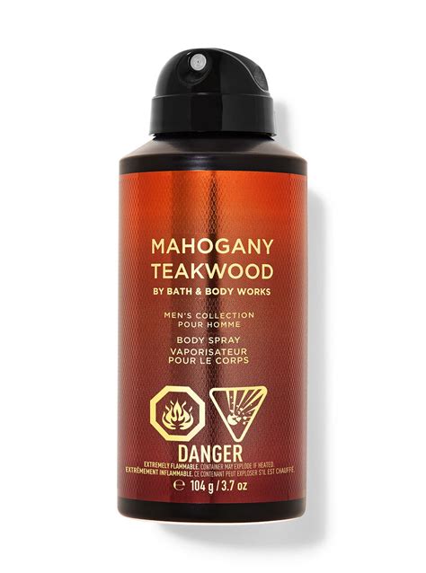 Mahogany Teakwood Body Spray Bath And Body Works