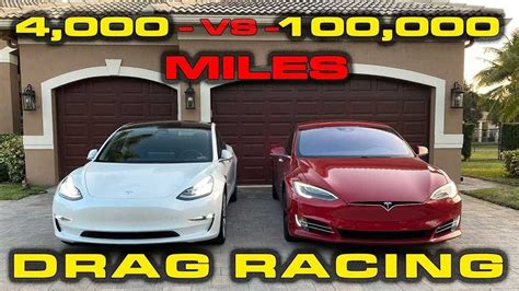 Does High Mileage Impact Tesla Performance? 100K Model S Vs New Model 3