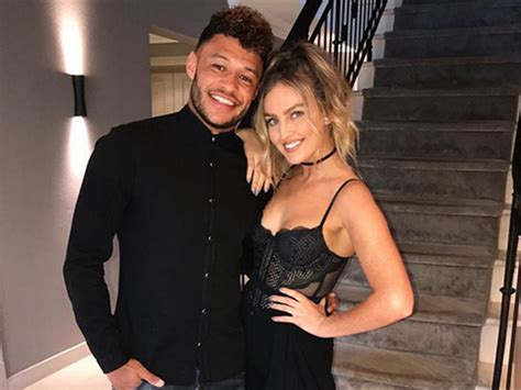 Perrie Edwards and Alex Oxlade-Chamberlain enjoy wild couples night out