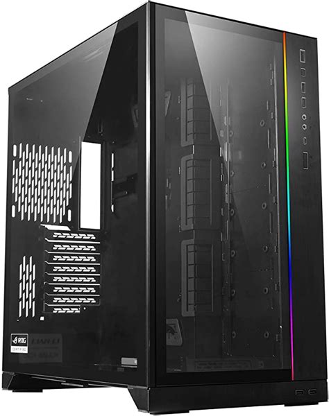 Lian Li O Dynamic Xl Rog Certified Black Atx Full Tower Gaming