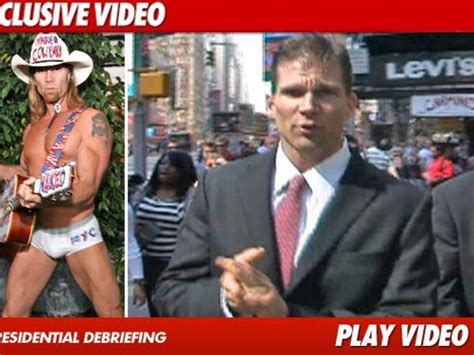 Naked Cowboy On The Run For U S President