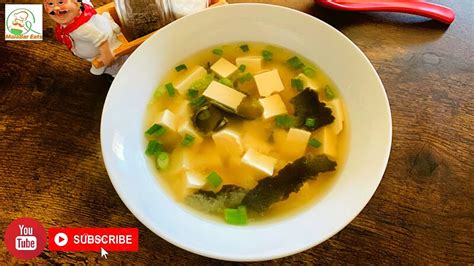 Easy Miso Soup Recipe With Tofu Japanese Soup Healthy Soup How To Make Perfect Miso