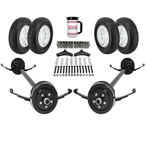 Unbelievable! Get Your 3500 Lb Trailer Axle Kit with Tires Now and Make ...