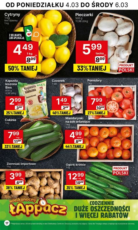 Delikatesy Centrum Gazetka Promocyjna Ważna Od 04 03 Do 10 03 Strona Nr 17 Gazetkolandia Pl