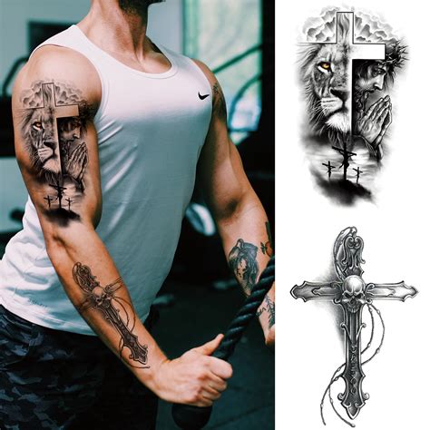 Religious Arm Tattoos For Men Half Sleeves 14 Coolest Ideas On Sleeve
