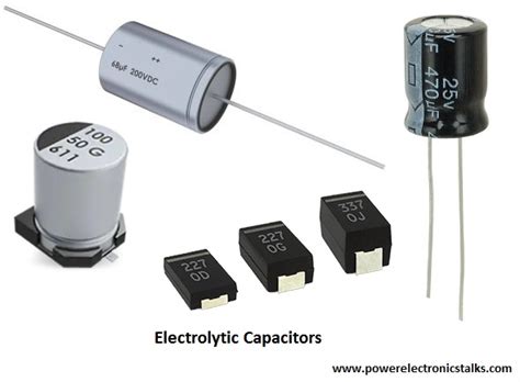 Types Of Capacitor Power Electronics Talks