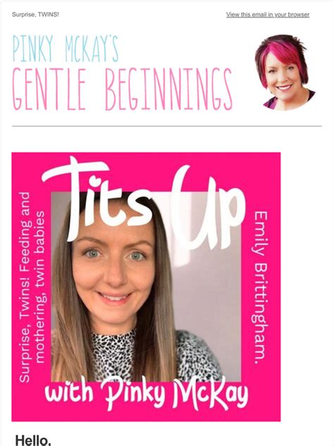 Pinky Mckay Surprise Twins Plus A Hilarious Tits Up Tale Milled