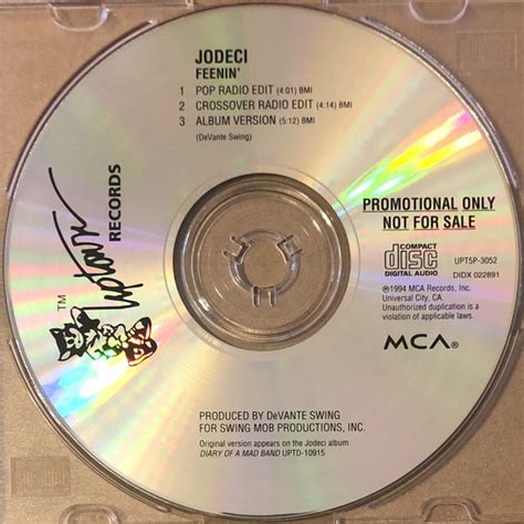 Jodeci - Feenin' (1994, CD) | Discogs