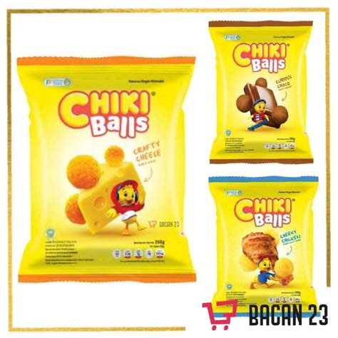 Jual Chiki Balls Jumbo 200gr Cokelat Keju Ayam Cemilan