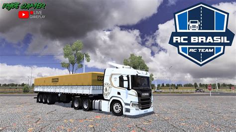 🔴live Mapa Rc Brasil Na 148 Do Ets2 Bora Testar Pack Scania Ntg Pgrs