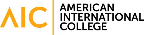 American International College Logo Aic Png Vector Downloads