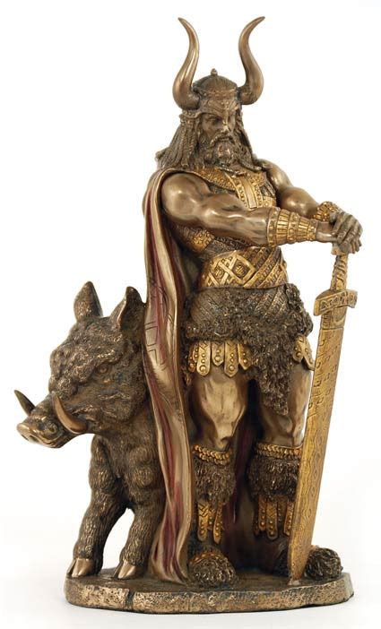 Freyr Statue - Eartisans Wiccan & Pagan Products