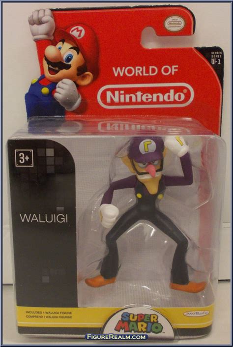 Waluigi Super Mario World Of Nintendo Series 1 1 Jakks Pacific Action Figure