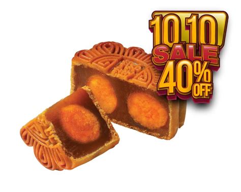 Lotus Double Yolk Mooncake Tai Thong Mooncake Online Purchase