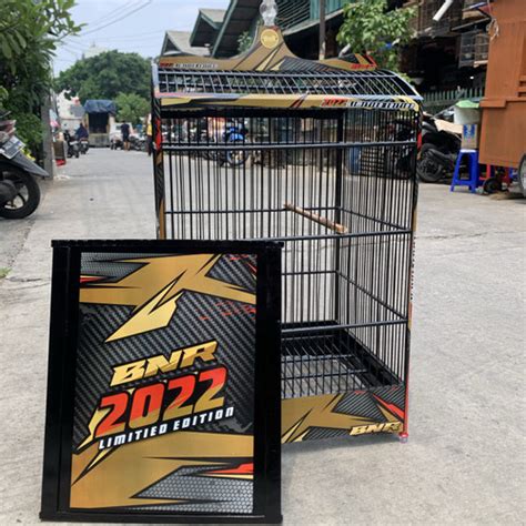 Jual SANGKAR KANDANG KOTAK BNR DECAL LIMITED EDITION 2022 No 2