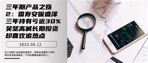 三年期产品之殇2：国寿安保盛泽三年持有亏近30 吴坚高喊长期投资却喜欢追热点 知乎