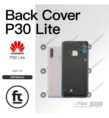 Huawei Scocca Posteriore Originale P Lite Mar Lx Crystal Cover Vetro