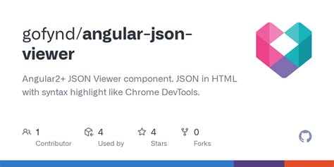 GitHub Gofynd Angular Json Viewer Angular2 JSON Viewer Component