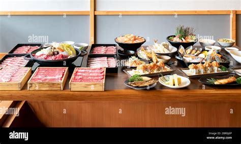 Japanese Wagyu Beef Sukiyaki Set Ready To Cook With Vareity Of Japanese