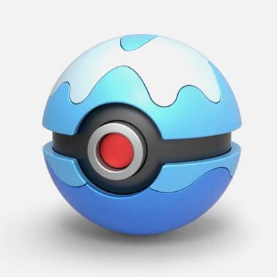 Dive Ball Concept - 3D Print Model by CosplayItemsRock