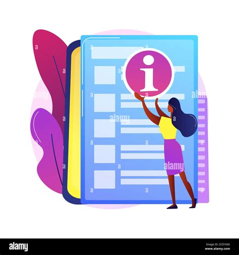 Customer Service Guide Abstract Concept Vector Illustration Stock