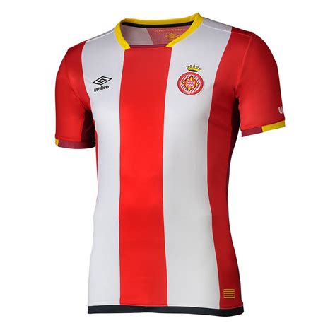 Umbro Camiseta Girona FC Primera Equipación 17 18 Júnior Rojo Goalinn