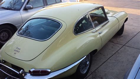 1968 Jaguar Xke E Type 22 Coupe Yellow Classic Jaguar E Type 1968