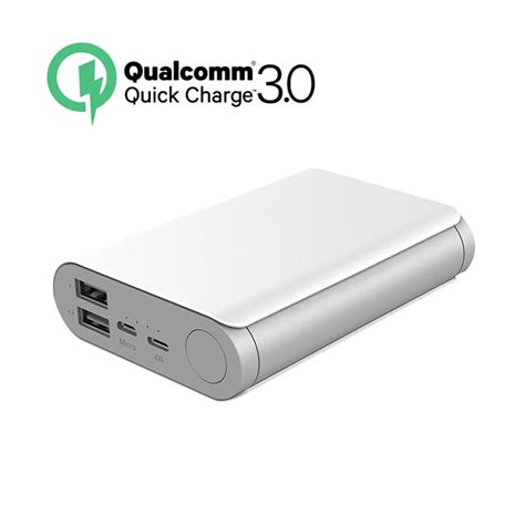 Mah Qualcomm Quick Charge Power Bank Portable Charger External